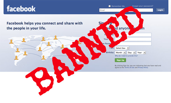 apple bans facebook