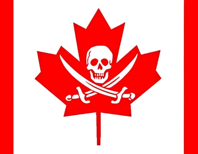 Piracy, Eh? Canada High On US Piracy List