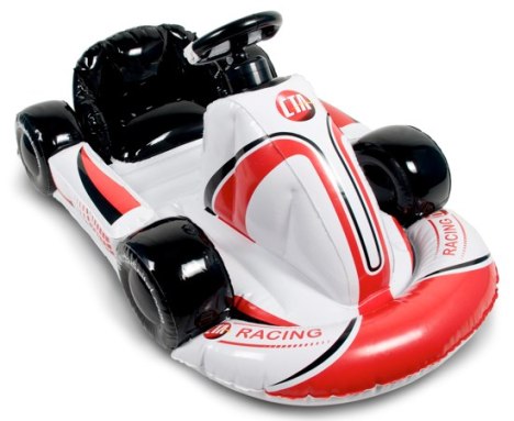 Inflatable Racecar Controller For Wii