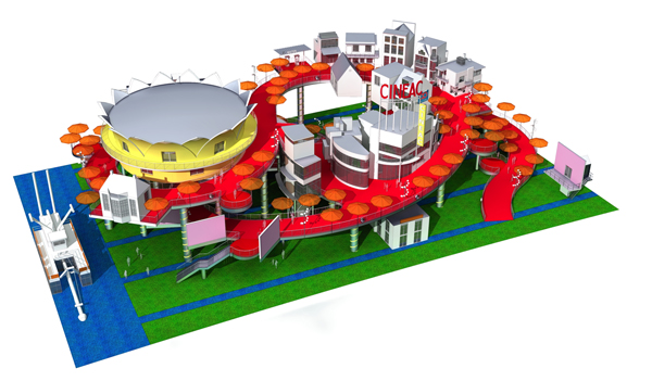 Smartphone app at 2010 World Expo directs visitors through 'Happy Street'