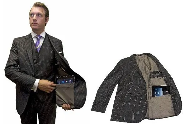 iPad Suits - Because You'll Need Both Hands for the Ladies
