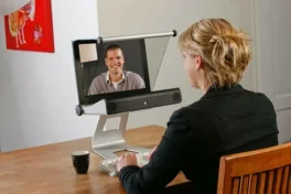 Eye-contact problem solved while video chatting using Iris2Iris.