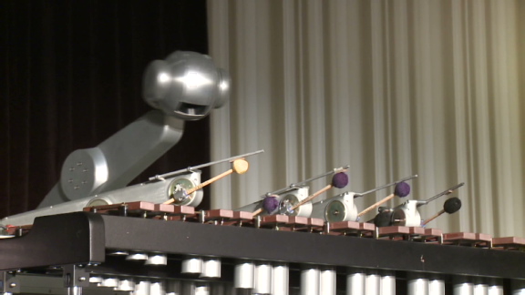 Robot drummer will leave you speechless as it adapts while you play. Is this the future of music?