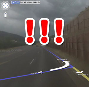 Google's Lethal Beta Walking Directions