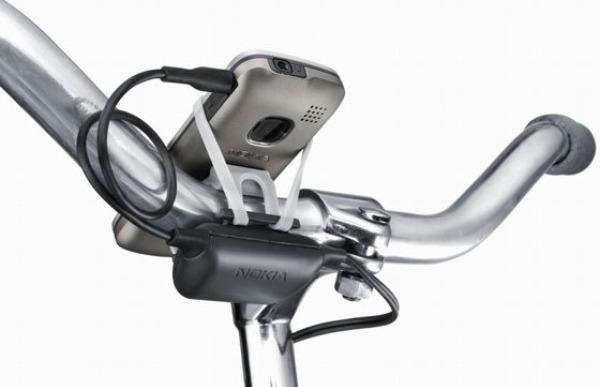 New Bike Add-On Allows For Phone Charging... The Green Way