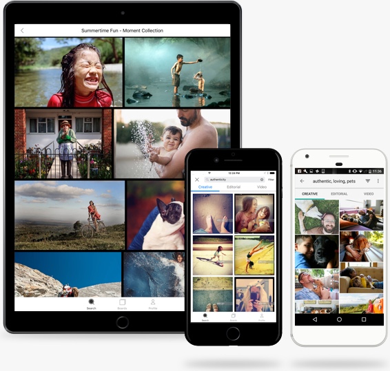 Getty Images iPad Application