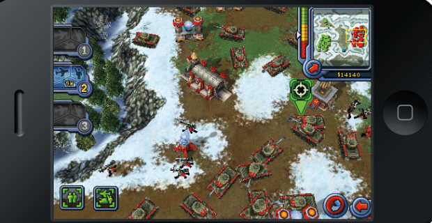 red alert iphone command and conquer screenshot