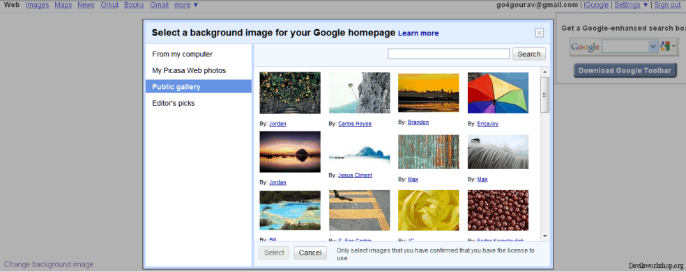 Google Gives You the Option To Ditch the White Screen