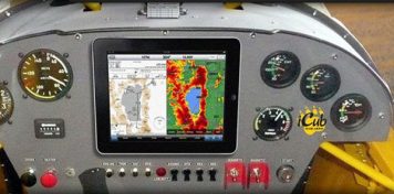 iPad + Velcro Takes To The Sky