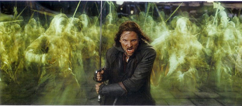 Aragorn and the Army of the Dead
