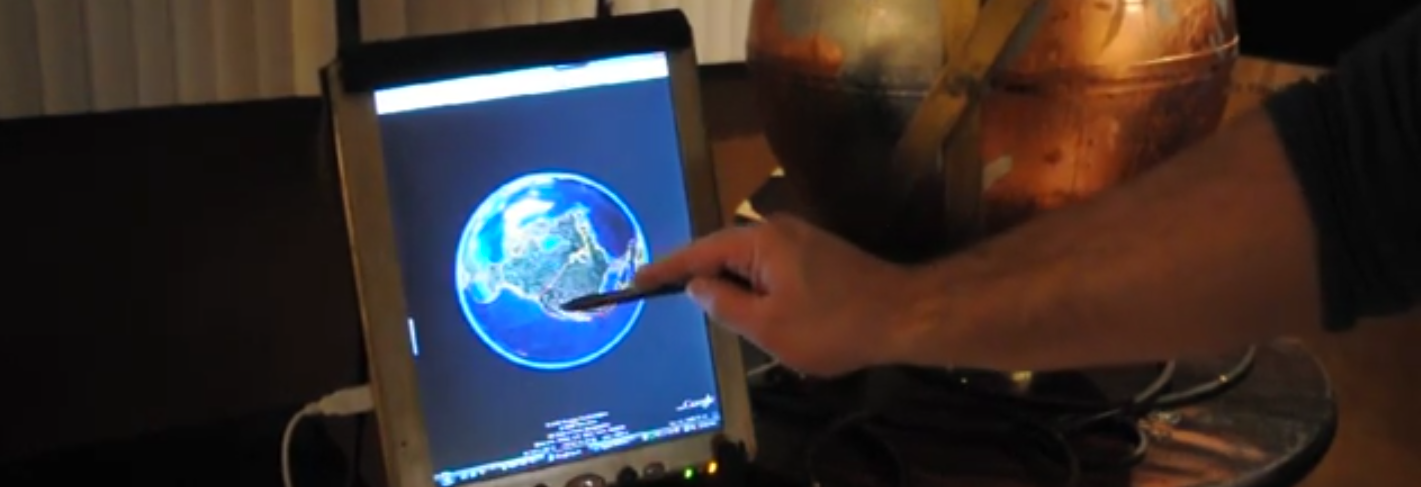 SteamPunk, Google Earth and iPad? Yes Please