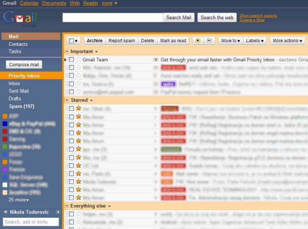 Why GMail's Priority Inbox Needs to Get Off the Web (And Why It's the Future)