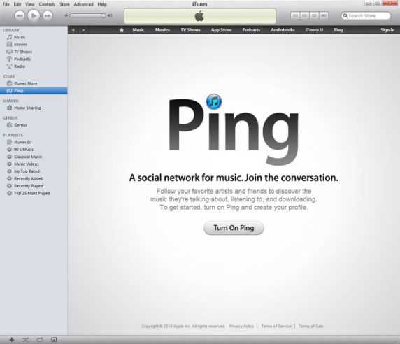 Apple Dreams Big: Still Confident Ping Will Catch On