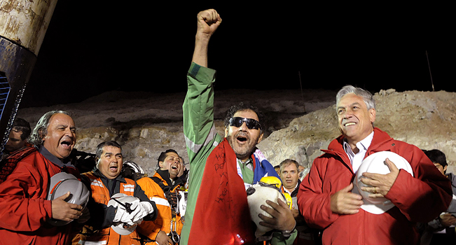 APTOPIX Chile Mine Collapse