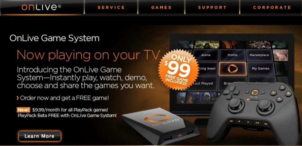 OnLive Releases MicroConsole Which Allows Gaming Access Through Your TV