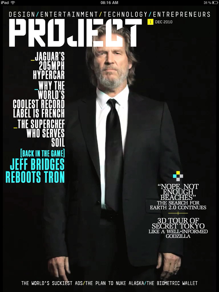 The iPad Gets Its First All-Digital Magazine Today