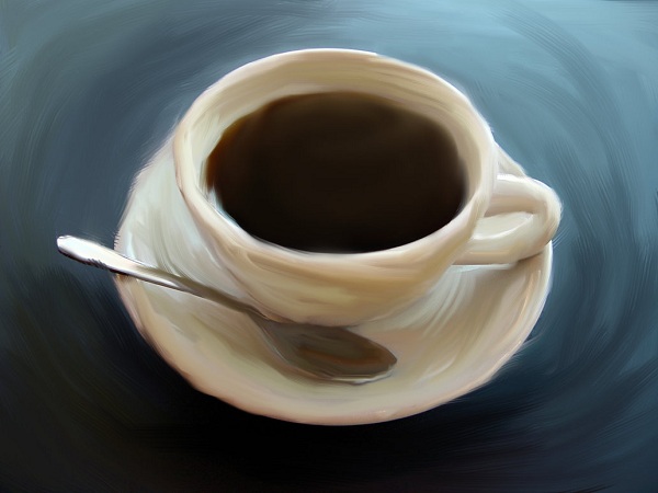 Coffee Painting by VeepVoopVop