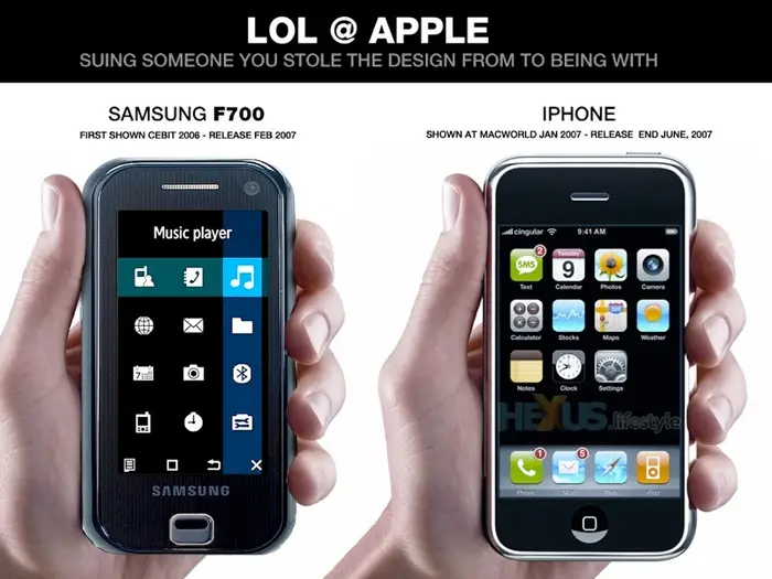 Apple Suing Samsung, But...