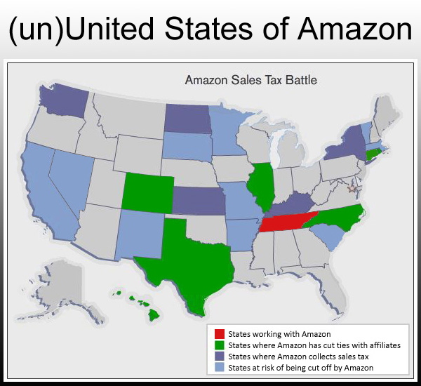 Two-thirds support Amazon's bid to keep affiliates from paying state sales tax