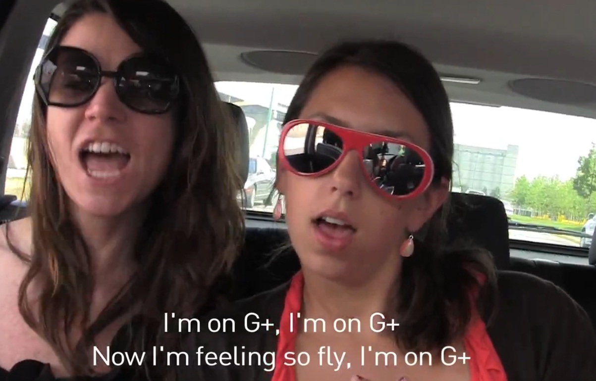 Move over, Rebecca Black. Google+ has its own annoying song, only catchier