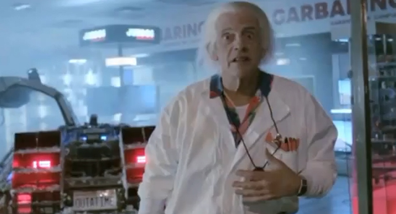 Doc Brown Delorean