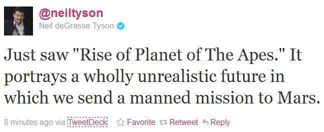 Neil deGrasse Tyson continues his onslaught on the government's betrayal of science