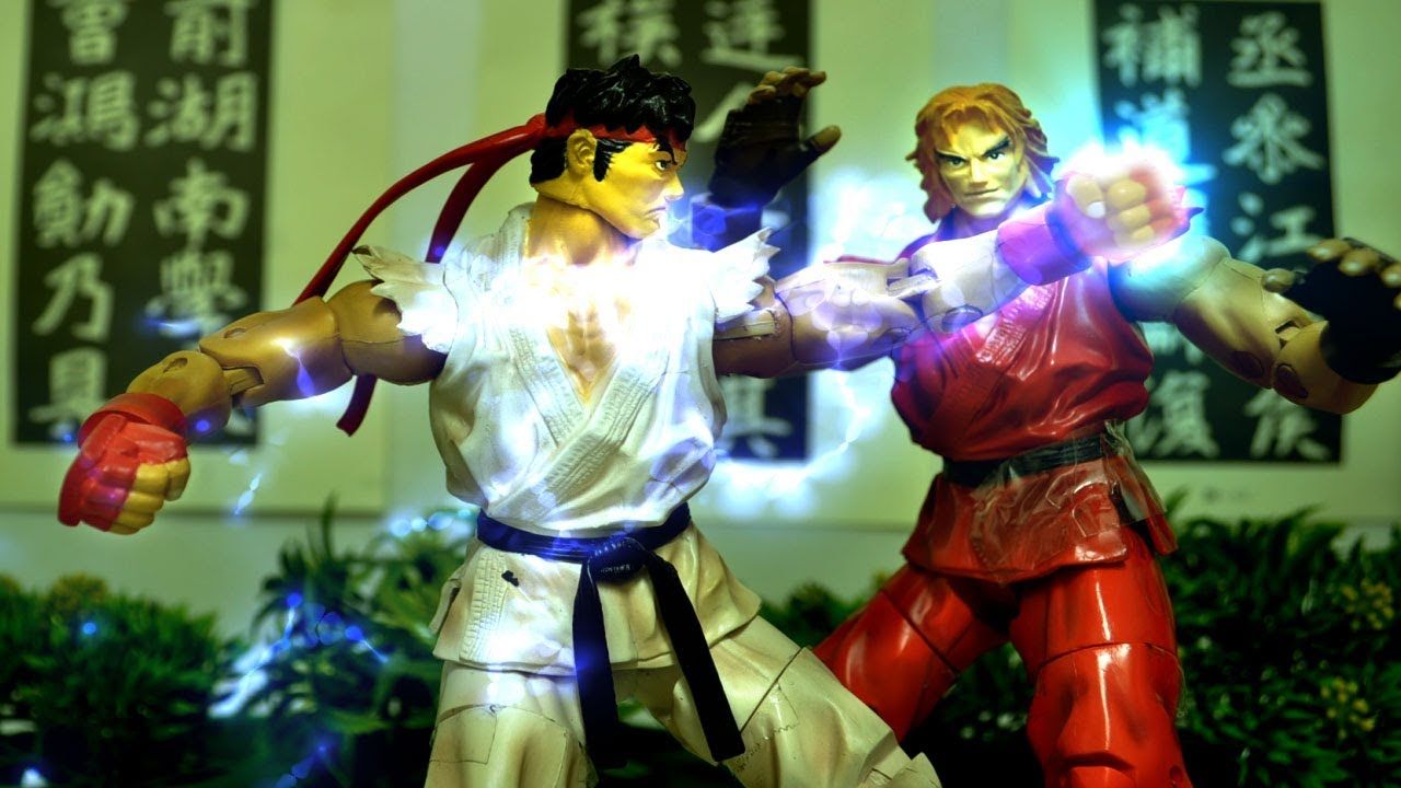 Street Fighter stop motion: Ryu vs Ken as you've never seen before