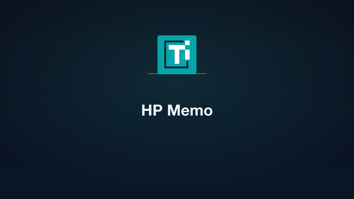 HP Memo