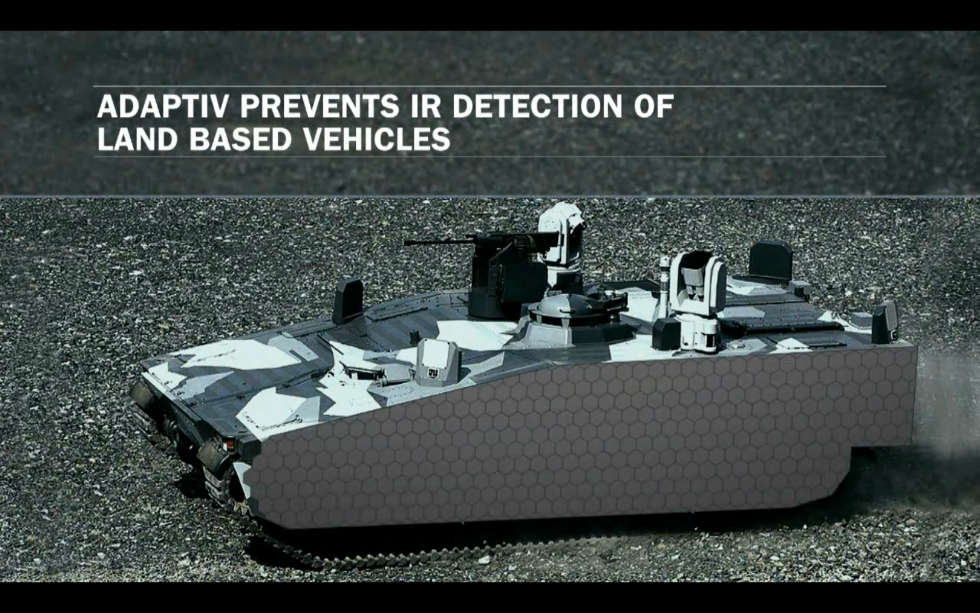 Military testing infrared cloaking device