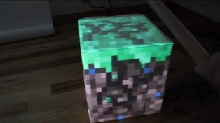 Minecraft block in real life
