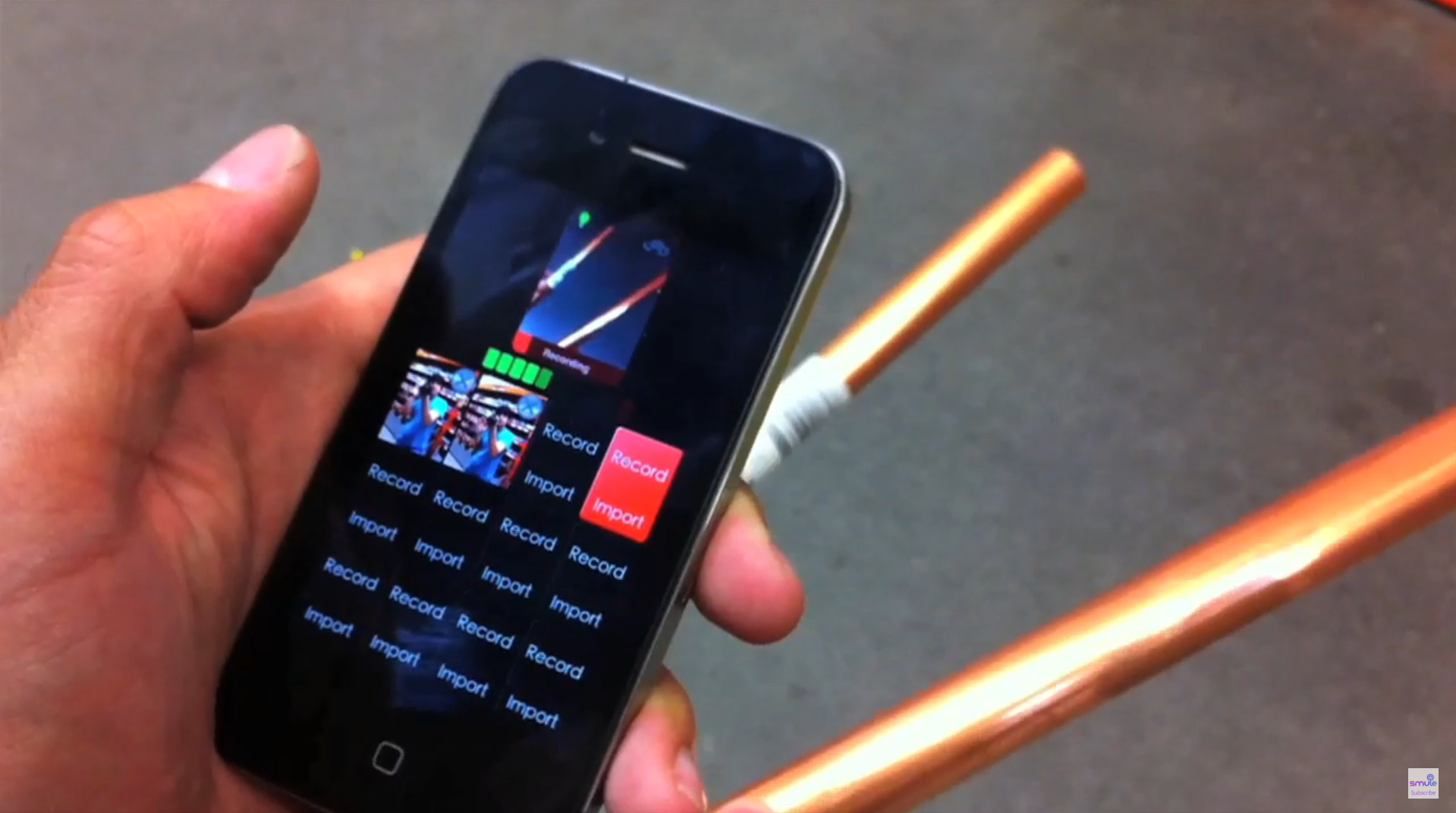 MadPad helps make music... even at the hardware store