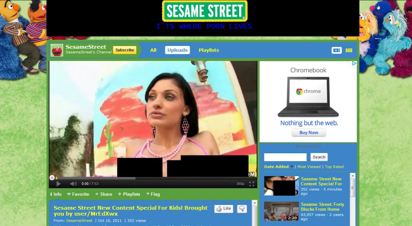 Sesame Street Porn