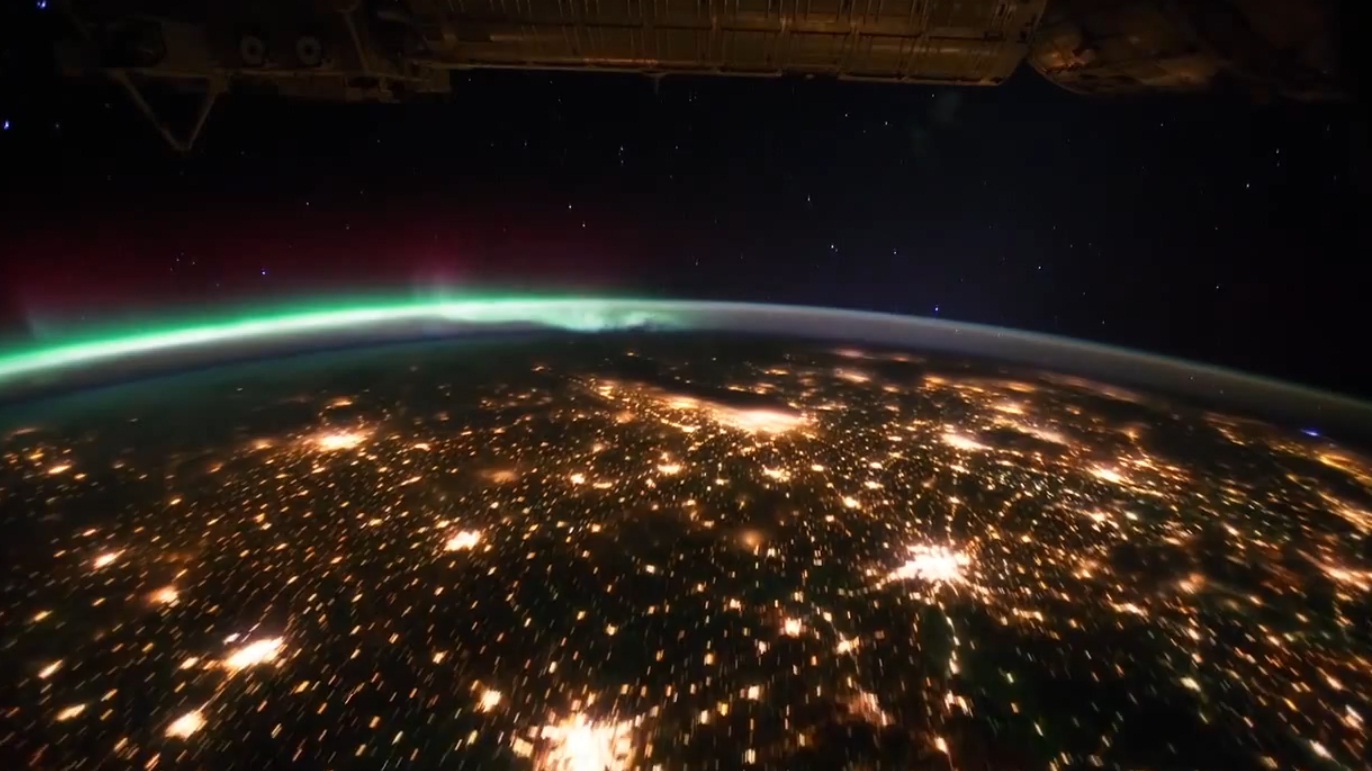 Stunning time lapse sequences from the International Space Station