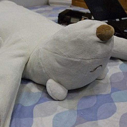 Robotic Bear Pillow