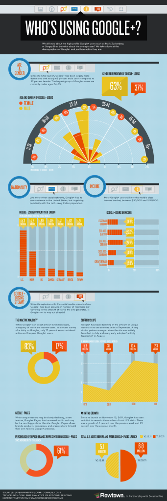 Google Plus Infographic