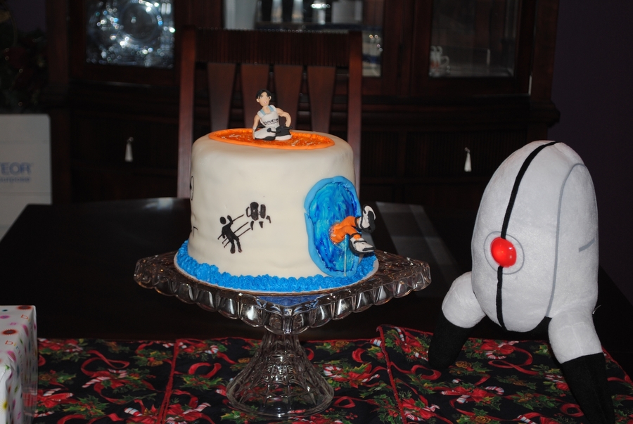 Portal Cake