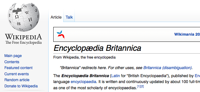 How Wikipedia is redefining research and killing off iconic encylopedias