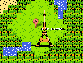 GoogleMaps Eiffel Tower