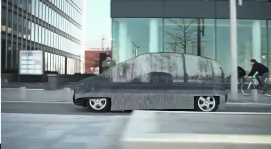 Mercedes Invisible Car