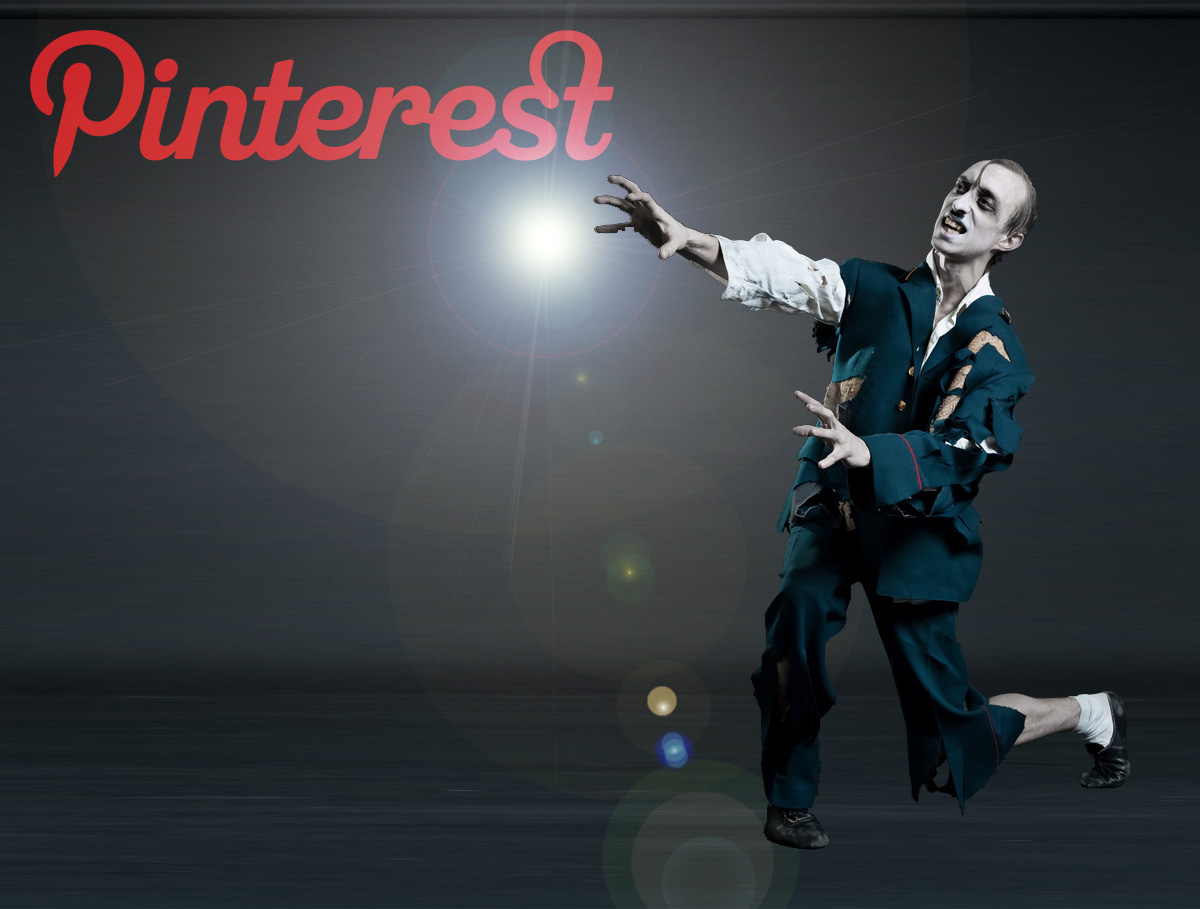 The marketing zombies will take over Pinterest soon. They already are