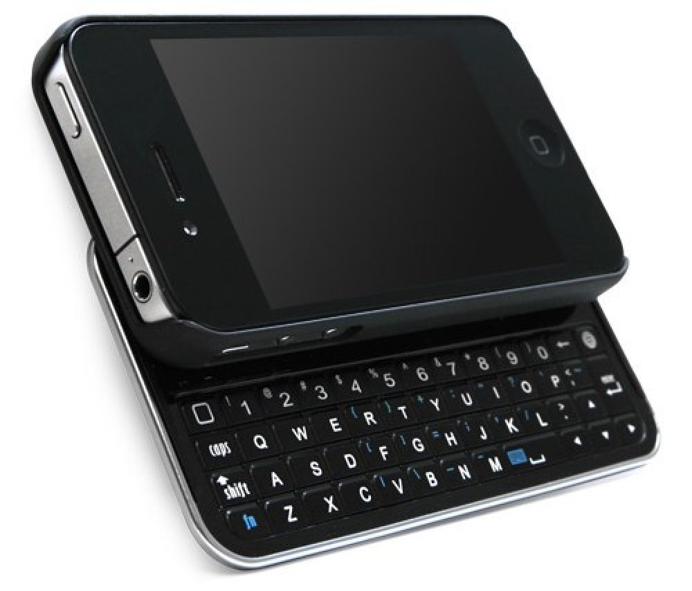 An iPhone with a keyboard was considered for original Apple smartphone