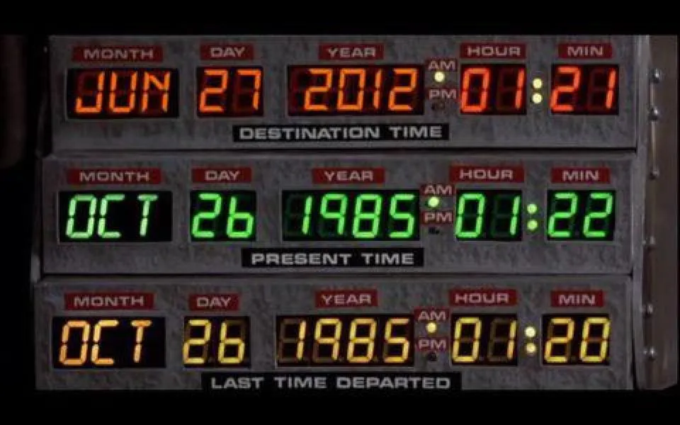 Back to the Future history being rewritten on Twitter, Facebook