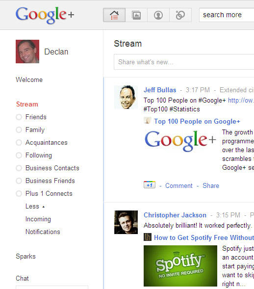 One thing that's killing Google+ - user profile URLs