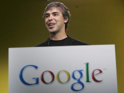Larry Page: PhD, innovator, visionary
