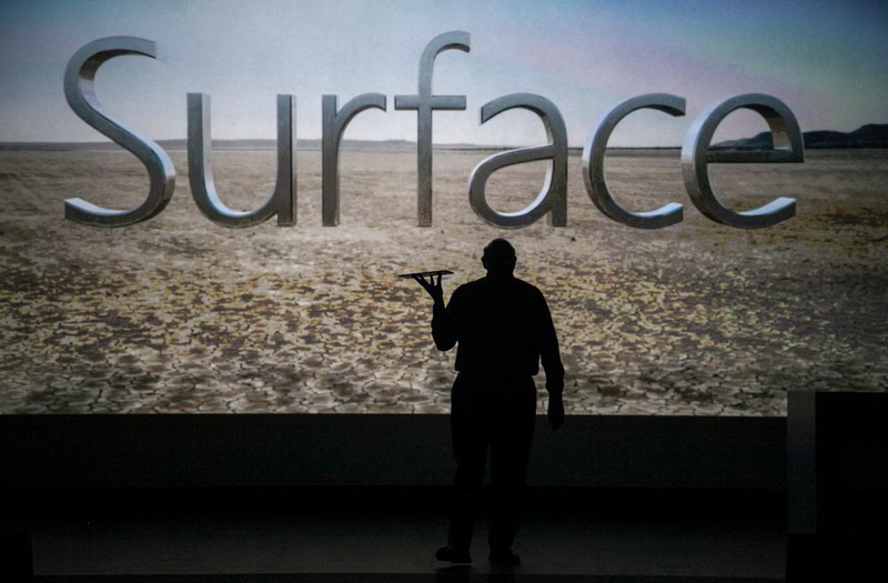 In case you missed the Microsoft Surface launch, here's the (uncomfortable) video