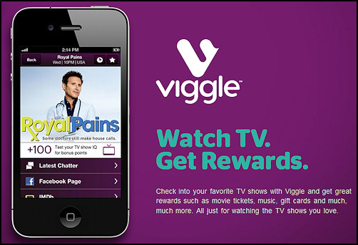 Meet Viggle: The new app that lets you get stuff for watching TV