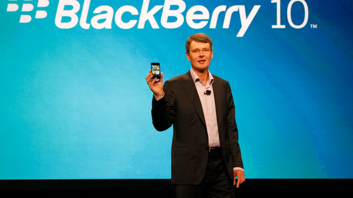 RIM is not in a "death spiral" according to their CEO