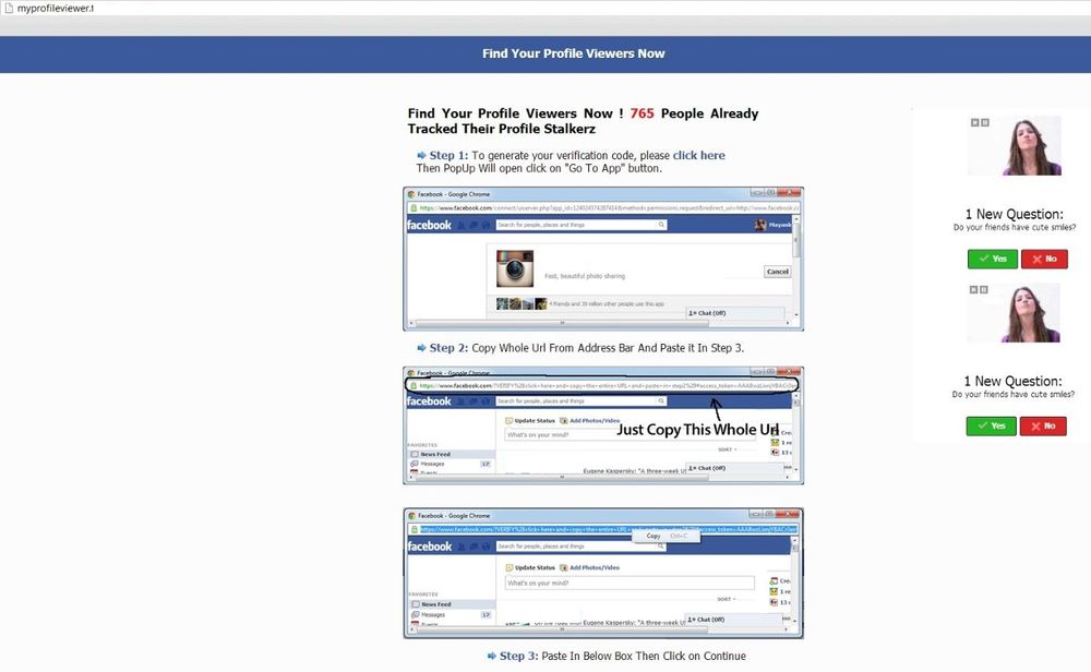 Facebook Status Trouble