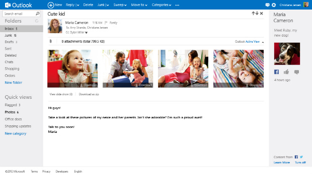 Microsoft raises email service expectations with Outlook.com