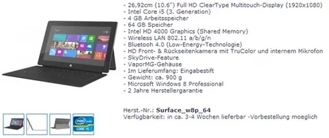 If Microsoft doesn't come out with Surface pricing soon, it will be DOA